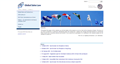 Desktop Screenshot of globalsaleslaw.org