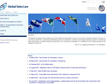 Tablet Screenshot of globalsaleslaw.org